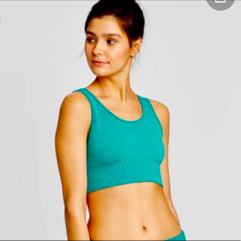 Joy Lab ribbed seamless sports bra